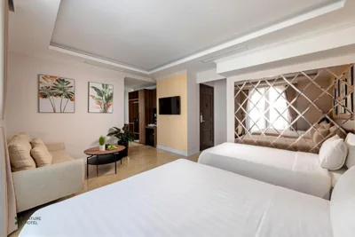 带阳台的一室公寓 — Nature Hanoi Hotel